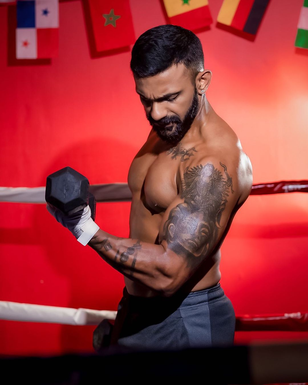 fitness freak, Dinesh Shetty